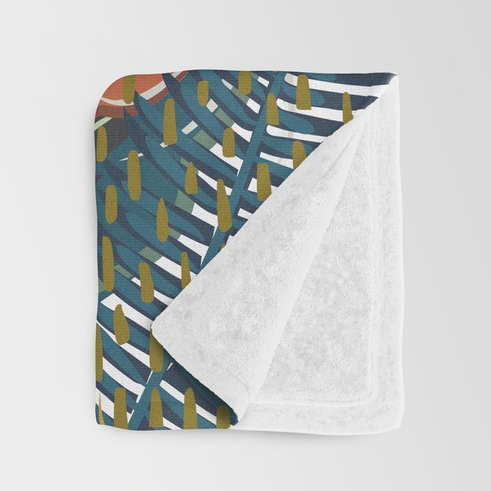 Tropical Wild Jungle Throw Blanket Gallery Image 3