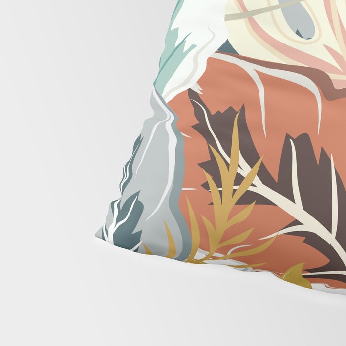 Tropical Wild Jungle Pillow Sham Gallery Image 4