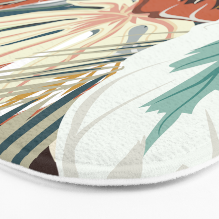 Tropical Wild Jungle Bath Mat Gallery Image 3