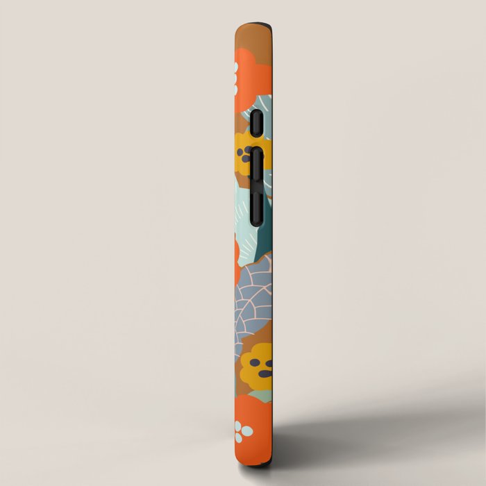 Meadow vibes rust iPhone Case Gallery Image 2