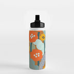 Meadow vibes rust Water Bottle Gallery Image 2