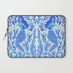 Kelp Forest Mermaid - Blue Palette Laptop Sleeve Gallery Image 1