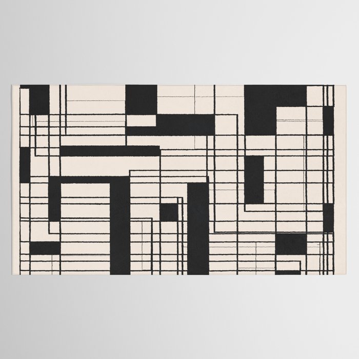 Lines in Motion 13 Tablecloth Gallery Image 2