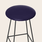 Fig Purple Solid Color Stool Gallery Image 2