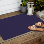 Fig Purple Solid Color Outdoor Rug Gallery Image 2