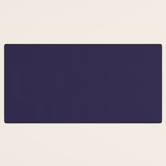 Fig Purple Solid Color Desk Mat Gallery Image 3
