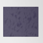 Fig Purple Solid Color Throw Blanket Gallery Image 2