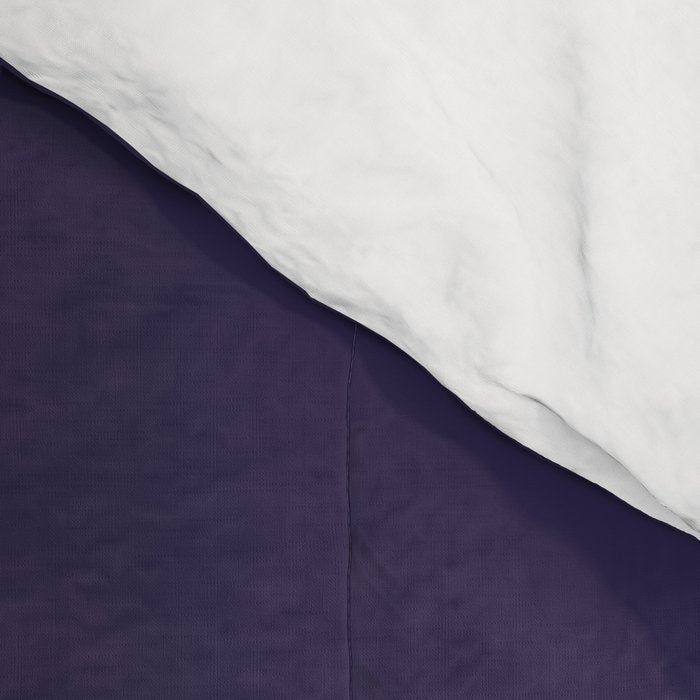 Fig Purple Solid Color Comforter Gallery Image 4