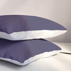 Fig Purple Solid Color Pillow Sham Gallery Image 3