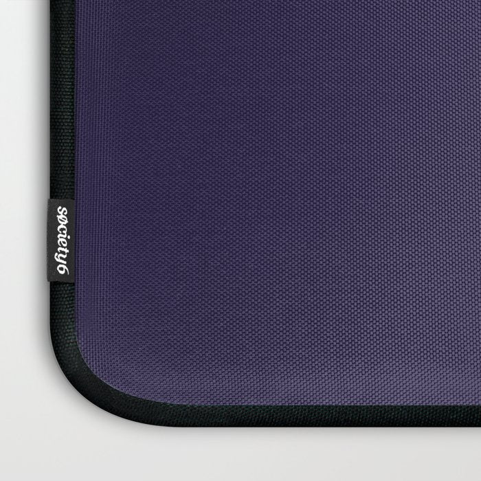 Fig Purple Solid Color Laptop Sleeve Gallery Image 3