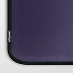 Fig Purple Solid Color Laptop Sleeve Gallery Image 3