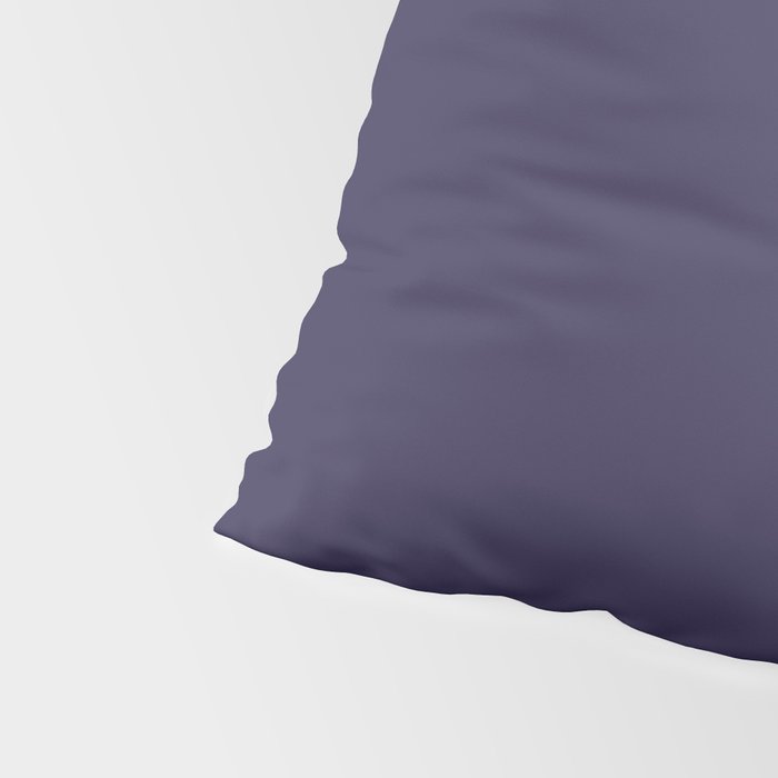 Fig Purple Solid Color Pillow Sham Gallery Image 4