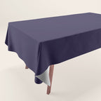 Fig Purple Solid Color Tablecloth Gallery Image 1