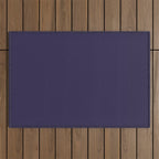 Fig Purple Solid Color Outdoor Rug Gallery Image 1