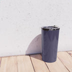 Fig Purple Solid Color Travel Mug Gallery Image 4