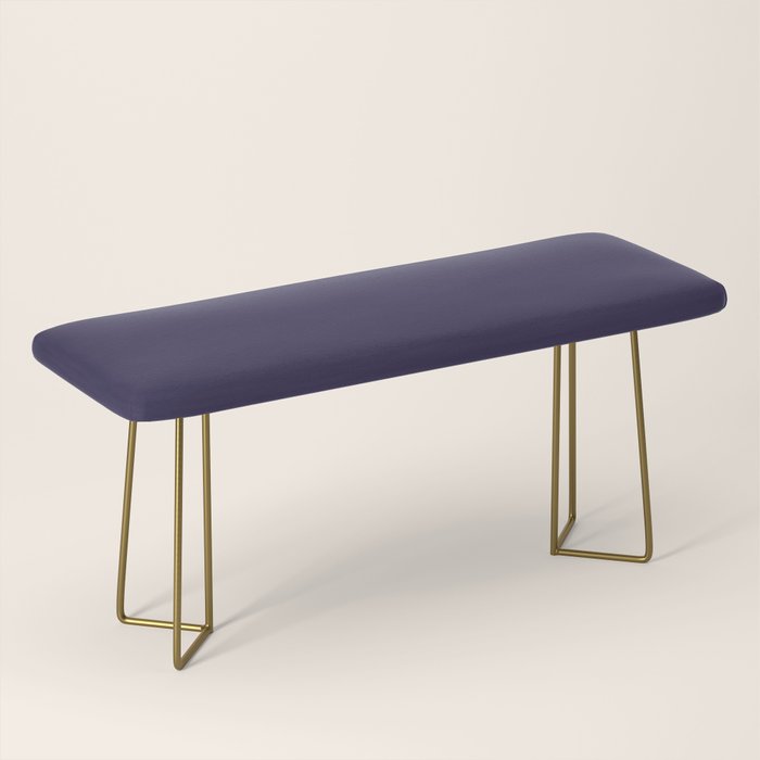 Fig Purple Solid Color Bench Gallery Image 2
