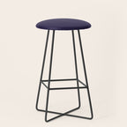 Fig Purple Solid Color Stool Gallery Image 1