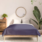 Fig Purple Solid Color Comforter Gallery Image 3
