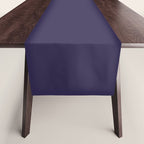Fig Purple Solid Color Table Runner Gallery Image 1