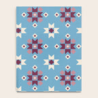Modern quilt - blue Notebook Gallery Image 4