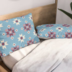 Modern quilt - blue Pillow Sham Gallery Image 2