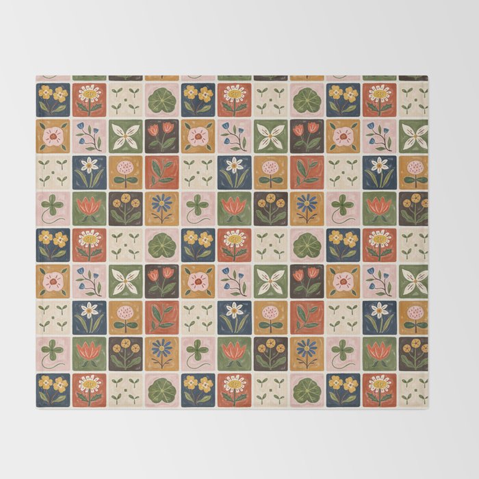 Still Blooming Throw Blanket Gallery Image 2