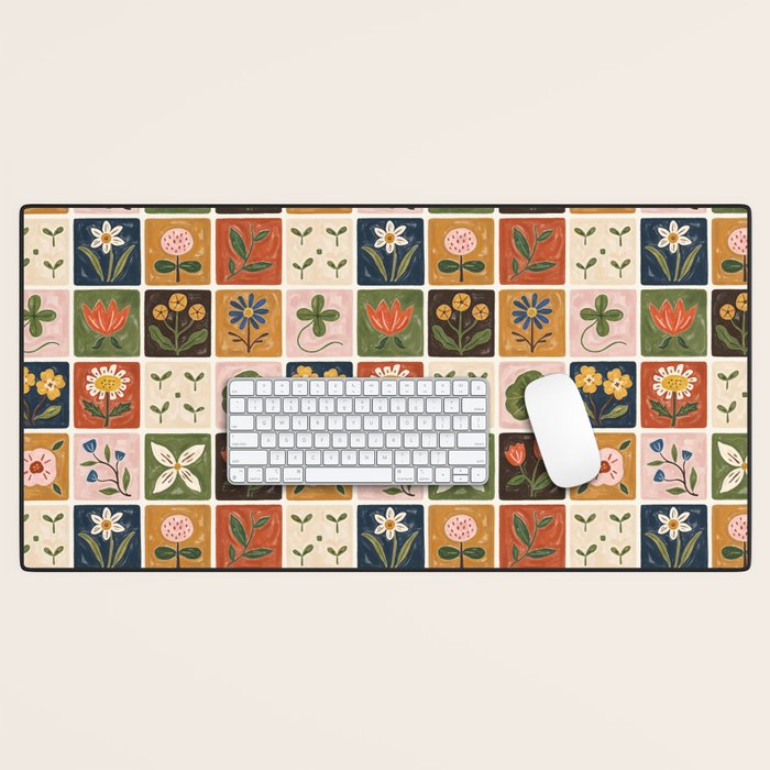 Still Blooming Desk Mat Gallery Image 1