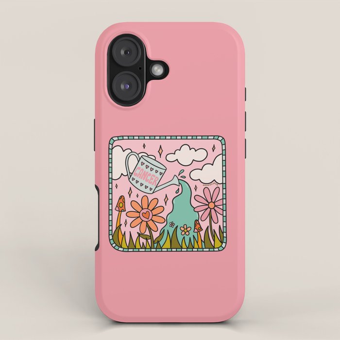 Cancer Zodiac Garden iPhone Case Gallery Image 1