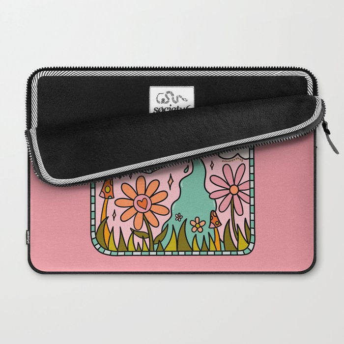 Cancer Zodiac Garden Laptop Sleeve Gallery Image 2