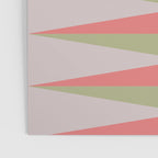 Geometric pattern rose and light green Poster Gallery Image 3