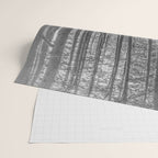 Adventure Nature Path Black and White Wrapping Paper Gallery Image 2