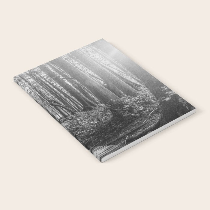 Adventure Nature Path Black and White Notebook Gallery Image 1