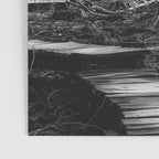 Adventure Nature Path Black and White Poster Gallery Image 3