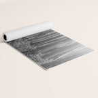Adventure Nature Path Black and White Yoga Mat Gallery Image 2