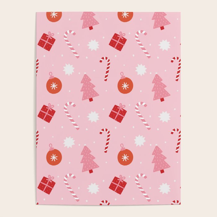 Christmas Fun - Pink Palette  Poster Gallery Image 1