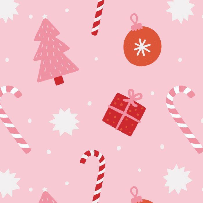 Christmas Fun - Pink Palette  Coffee Mug Gallery Image 2