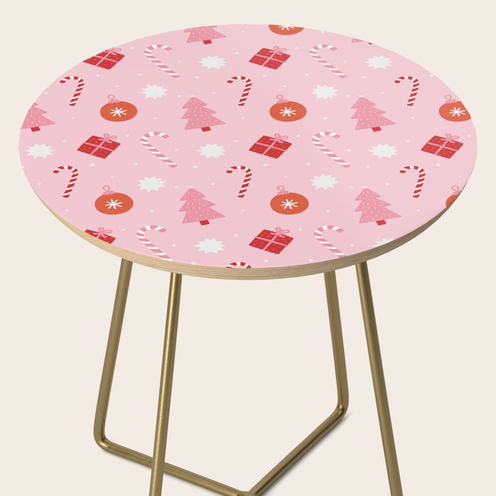 Christmas Fun - Pink Palette  Side Table Gallery Image 2