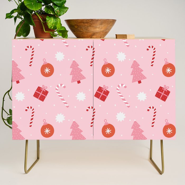 Christmas Fun - Pink Palette  Credenza Gallery Image 1