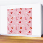 Christmas Fun - Pink Palette  Wall Mural Gallery Image 2