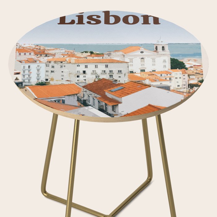 Visit Lisbon Side Table Gallery Image 2
