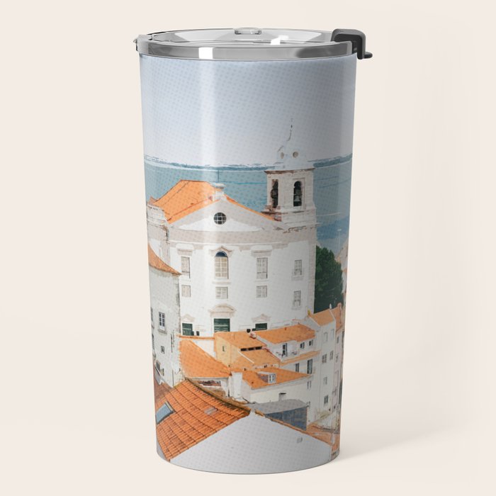 Visit Lisbon Travel Mug Gallery Image 2