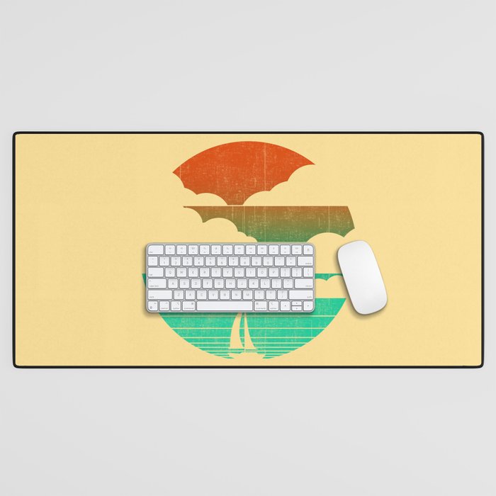 Go West (sail away in my boat) Desk Mat Gallery Image 1