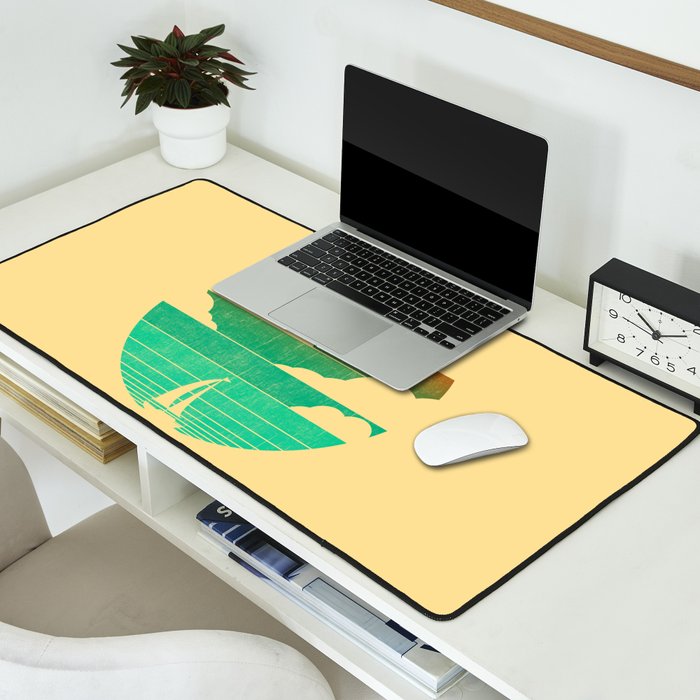 Go West (sail away in my boat) Desk Mat Gallery Image 2