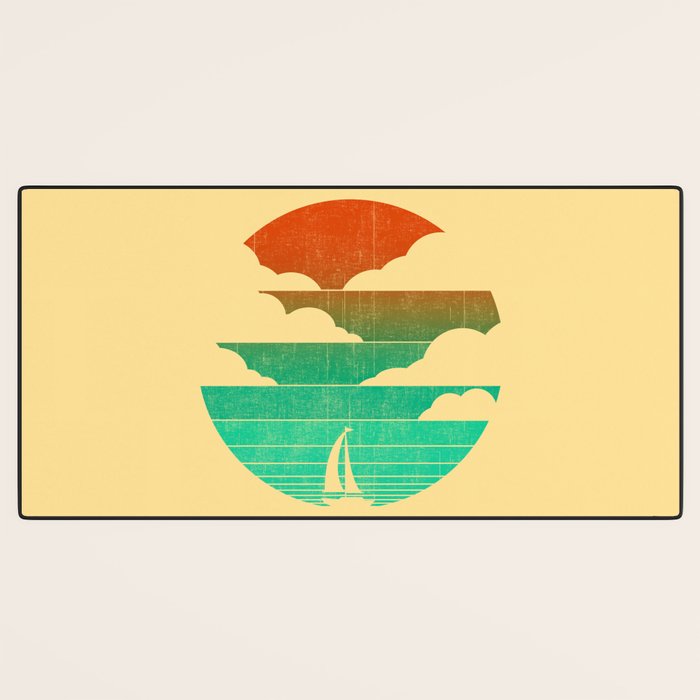Go West (sail away in my boat) Desk Mat Gallery Image 3