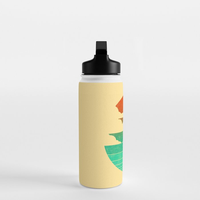Go West (sail away in my boat) Water Bottle Gallery Image 3