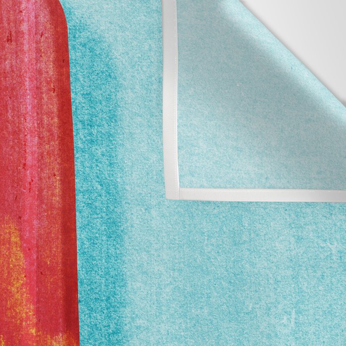 POPSICLE / Cherry, Orange Wall Tapestry Gallery Image 3