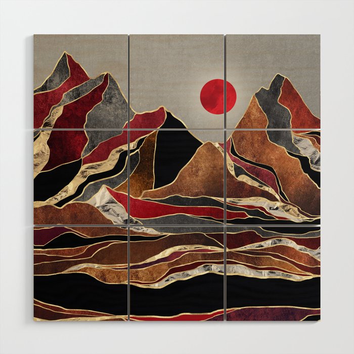 Copper Vista Custom Wood Wall Art Gallery Image 1