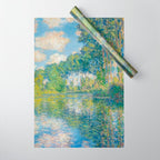 Claude Monet - Poplars on the Epte (1891) Wrapping Paper Gallery Image 1
