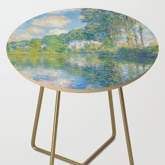 Claude Monet - Poplars on the Epte (1891) Side Table Gallery Image 2