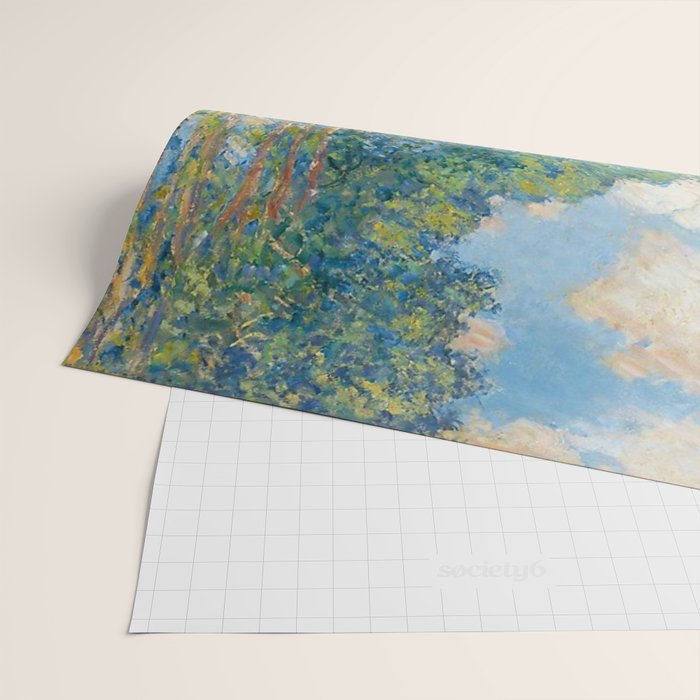 Claude Monet - Poplars on the Epte (1891) Wrapping Paper Gallery Image 2